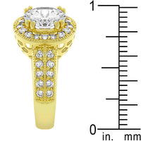 Thumbnail for Pave Halo Vintage Crown Ring