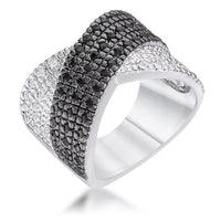 Thumbnail for Cross Pattern Cocktail Ring