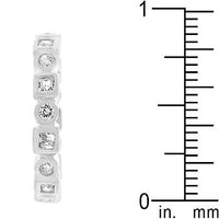 Thumbnail for Rhodium Plated Eternity Stackable Band
