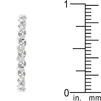 Silver Lace Eternity Band