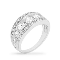 Thumbnail for Tiered Anniversary Ring