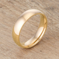 Thumbnail for 5 mm IPG Gold Stainless Steel Band