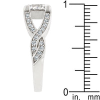 Thumbnail for Brilliant Twist Engagement Ring