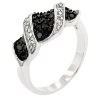 Thumbnail for Cubic Zirconia Swirl Ring
