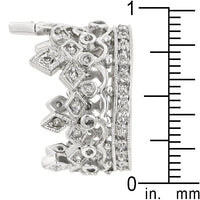 Thumbnail for Cubic Zirconia Crown Eternity Ring