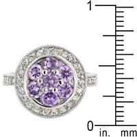 Thumbnail for Amethyst Purple Lily Ring