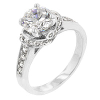 Thumbnail for Rhodium Plated Regal Ring