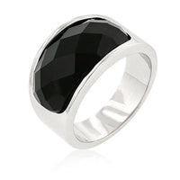 Thumbnail for Onyx Block Cocktail Ring