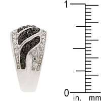 Thumbnail for Black & White Swirl Ring
