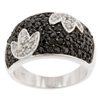 Thumbnail for Black and White Tulip Ring