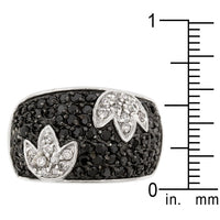 Thumbnail for Black and White Tulip Ring