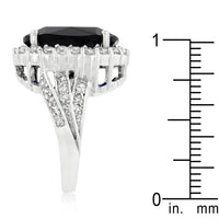 Thumbnail for Deep Blue Sapphire Engagement Ring