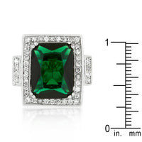Thumbnail for Emerald Green Classic Cocktail Ring