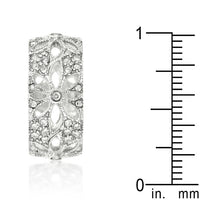 Thumbnail for Crystal Floral Filigree Band