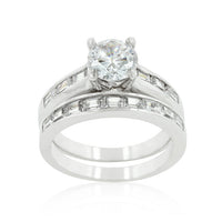 Thumbnail for Rhodium Plated Stackable Ring Set