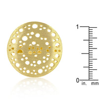 Thumbnail for Textured Golden Saucer Ring