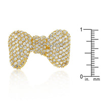 Thumbnail for Bow Tie Cubic Zirconia Ring