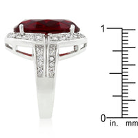 Thumbnail for Ruby Red Cocktail Ring