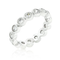 Thumbnail for Linked Bezel Eternity Band