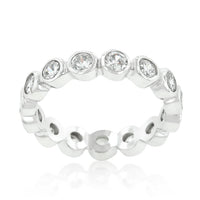 Thumbnail for Linked Bezel Eternity Band