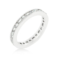Thumbnail for Alternating Cubic Zirconia Eternity Band