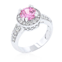 Thumbnail for Pink Halo Engagement Ring