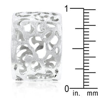 Thumbnail for Filigree Matte Rhodium Ring