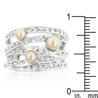 Thumbnail for Champagne Pearl Cocktail Ring