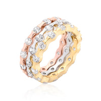 Thumbnail for Tri-tone Stackable Rings