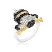 Thumbnail for Cubic Zirconia Frog Prince Ring