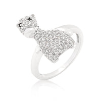 Thumbnail for Cubic Zirconia Giraffe Ring