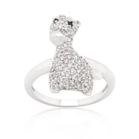 Thumbnail for Cubic Zirconia Giraffe Ring