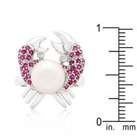 Thumbnail for Pearl Crab Cubic Zirconia Ring
