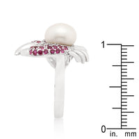 Thumbnail for Pearl Crab Cubic Zirconia Ring