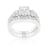 Thumbnail for Triple Stone Engagement Set