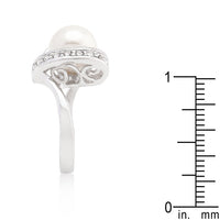 Thumbnail for Single Pearl Cocktail Ring