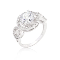 Thumbnail for Amalfi Dawn Trio Cubic Zirconia Engagement Ring