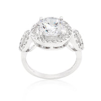 Thumbnail for Amalfi Dawn Trio Cubic Zirconia Engagement Ring