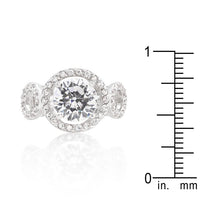Thumbnail for Amalfi Dawn Trio Cubic Zirconia Engagement Ring