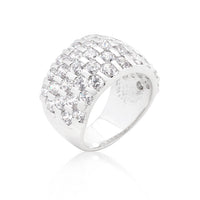 Thumbnail for Channel Set Princess Cut Ring