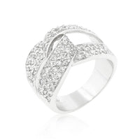 Thumbnail for Cubic Zirconia Knot Ring