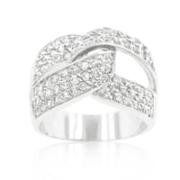 Thumbnail for Cubic Zirconia Knot Ring