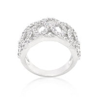 Thumbnail for Cubic Zirconia Circular Ring