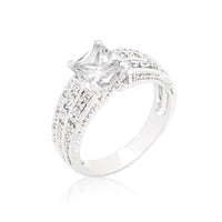 Thumbnail for Cubic Zirconia Princess Cut Ring