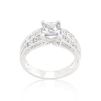 Thumbnail for Cubic Zirconia Princess Cut Ring