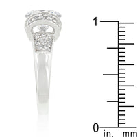 Thumbnail for Tension Set Cubic Zirconia Engagement Ring