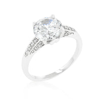 Thumbnail for Contemporary Engagement Ring with Large Center Stone