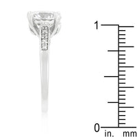 Thumbnail for Contemporary Engagement Ring with Large Center Stone