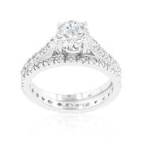 Thumbnail for Glistening Engagement Ring Set