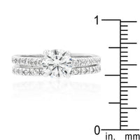 Thumbnail for Glistening Engagement Ring Set